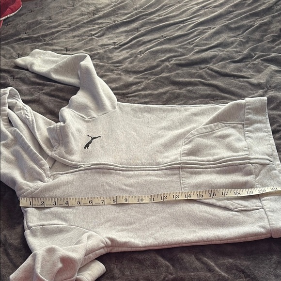 Puma Kids Gray Hoodie Jacket - Picture 9 of 12